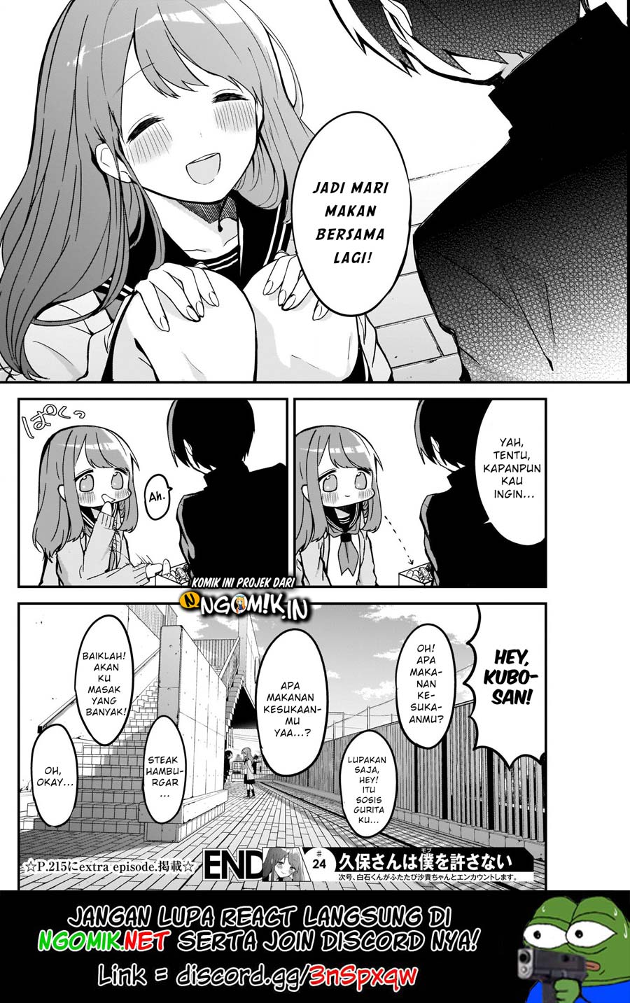 Kubo-san wa Boku (Mobu) wo Yurusanai Chapter 24 Gambar 13